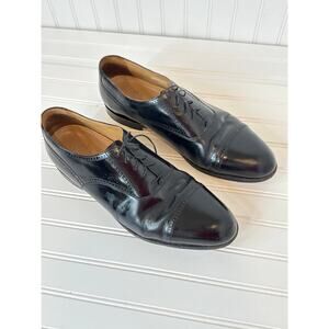 Stafford Executive Oxford Shoes Black Leather Business Derby Dress Mens Size 16